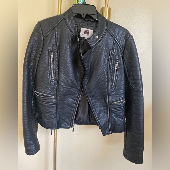 Laundry by Design Vegan Leather Biker Jacket - Picture 1 of 6